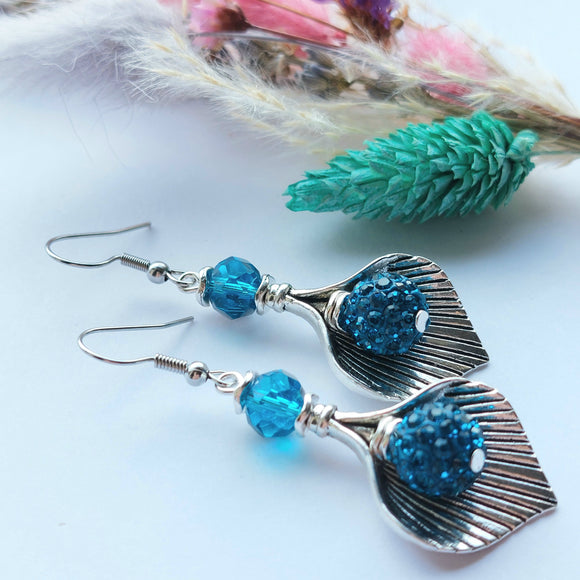 Crystal Hook earrings
