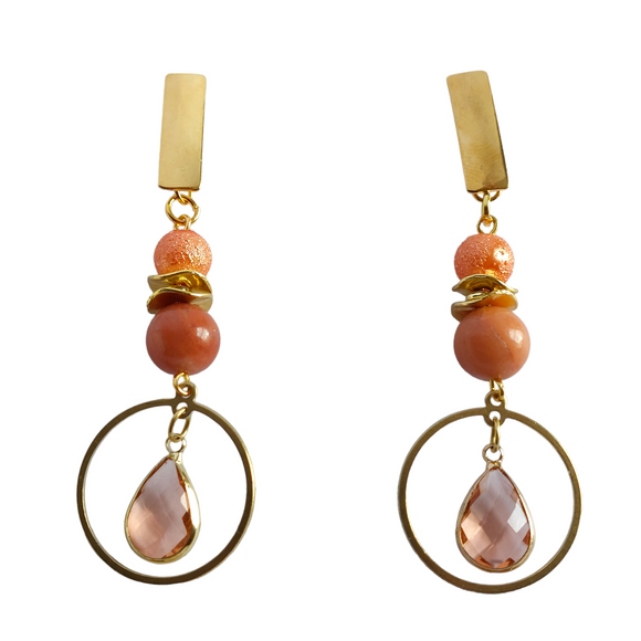 Coralie earrings