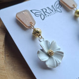 Snowdrop earrings