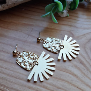Golden earrings