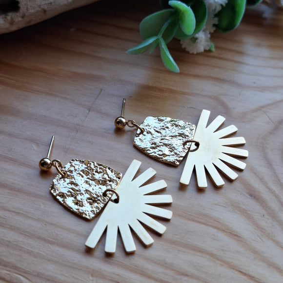 Golden earrings