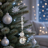 Clear crystal Christmas Angel