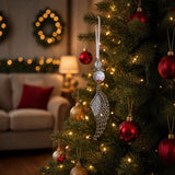 Merry Christmas angel wings decoration