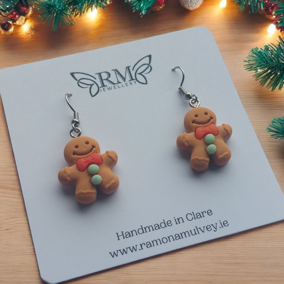 Gingerbread Earrings