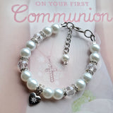 Silver heart bracelet