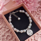 Little girl communion bracelet