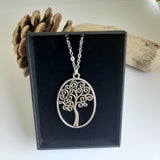 Large tree of life necklace