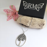 Large tree of life necklace